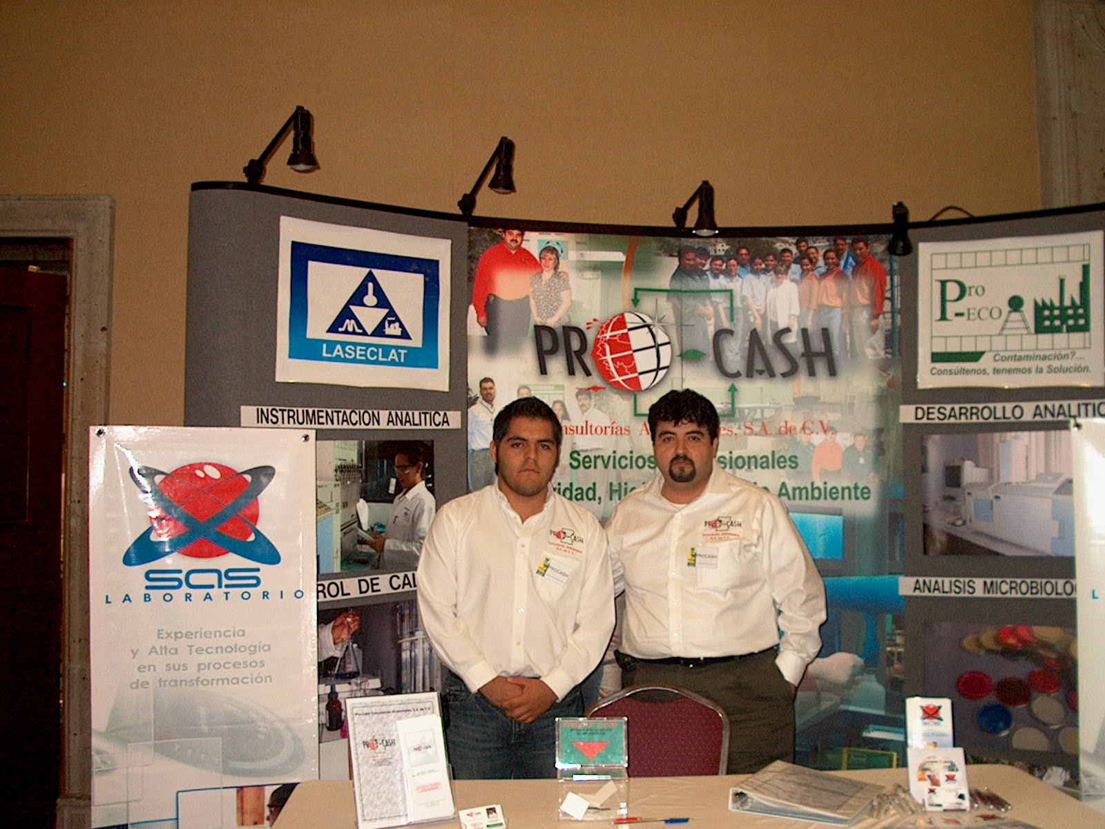 Pro-Cash en exposición industrial, archivo histórico 2007