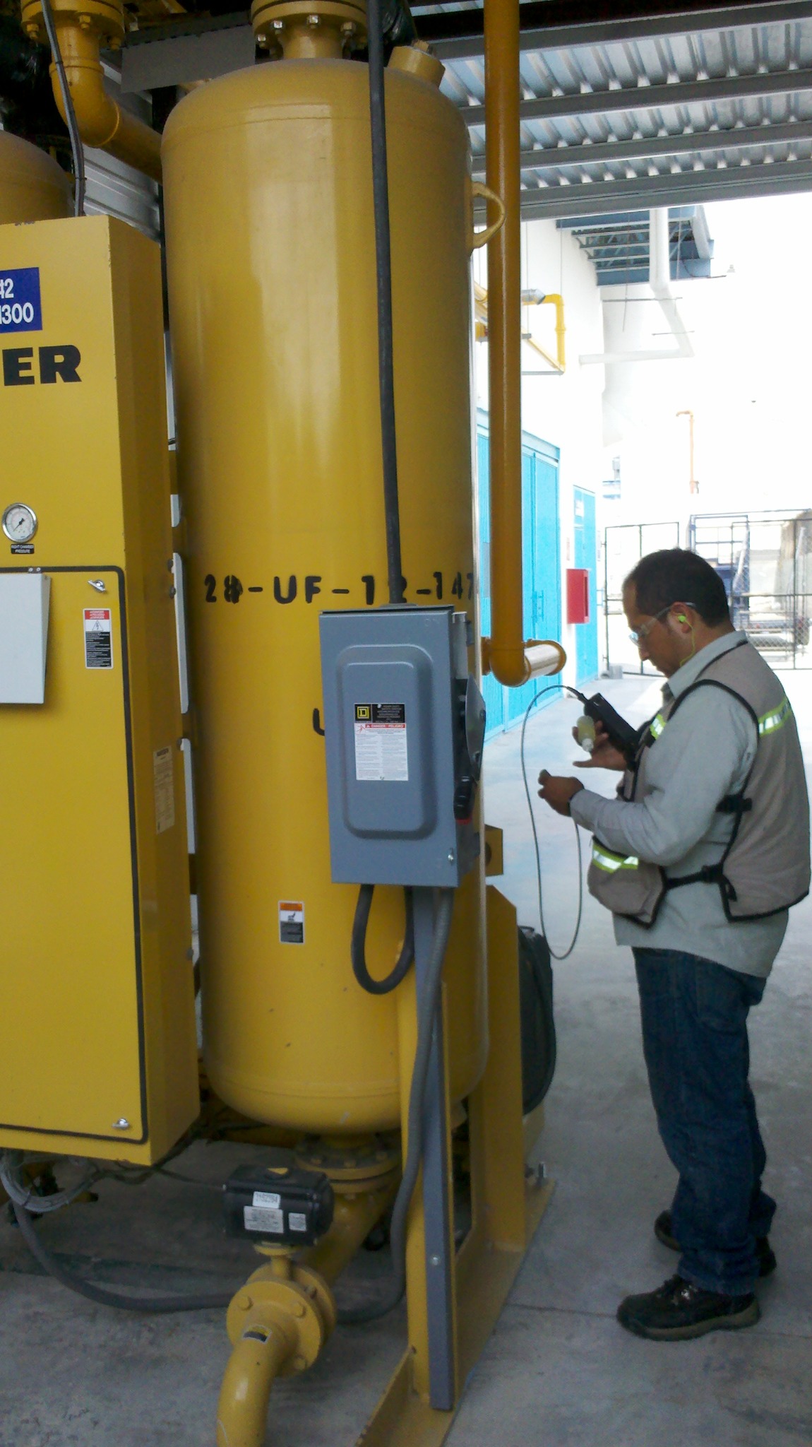Inspección técnica de equipos industriales